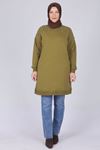 Behrem Çakma Taşlı Tunik- LYN02844 Olive