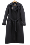 Orhan Store Kapitone Trench- LYN03115 Siyah